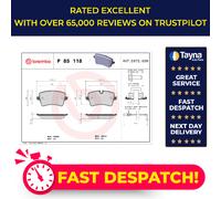 Brake Pads Set fits AUDI A6 C7 2.8 Rear 10 to 18 Brembo 4G0698451 4GD698451 New