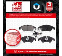 Brake Pads Set fits AUDI S5 8T3 4.2 Front 07 to 12 CAUA 4G0698151 4G0698151AA