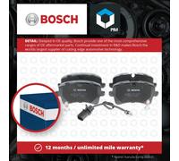 Genuine BOSCH Rear Brake Pad Set for Audi A6 TFSi Quattro CAEB 2.0 (05/12-04/15)