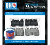 Brake Pads Set fits AUDI A7 4G, 4KA 3.0D Front 2014 on QH 8R0698151AA Quality
