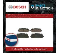 Brake Pads Set fits AUDI Q8 4MN, GEG, GET Front 3.0 3.0D 2018 on Bosch 4K0698151