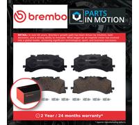Brake Pads Set fits AUDI A8 4N, D5 3.0 Front 2018 on Brembo 4M0698151AH Quality