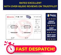 Brake Pads Set fits AUDI A8 D4 3.0D Rear 10 to 18 Brembo 4H0698451A Quality New
