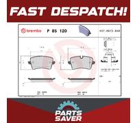 Brake Pads Set fits AUDI A8 D4 3.0D Rear 10 to 18 Brembo 4H0698451C 4H0698451D