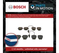 Bosch Brake Pad Set 0 986 424 690 - Front, 4 pcs, for VW Passat 2.3 V5 4Motion 2.8