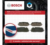 Brake Pads Set fits AUDI Q8 4MN, GEG, GET Front 3.0 3.0D 2018 on Bosch 4K0698151