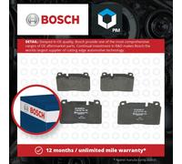 4x Brake Pad Set For Disc Front 77.5mm Height Fits Audi Q5 BOSCH 0 986 494 702