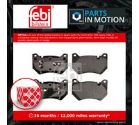 FEBI BILSTEIN 176872 Brake pad set