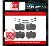 Brake Pads Set Front 16936 Febi 4L0698151A 4L0698151B Genuine Quality Guaranteed