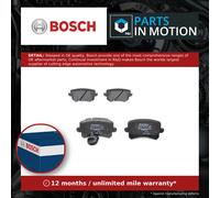 Brake pads 0 986 494 814 BOSCH for AUDI Q3
