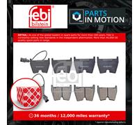 Brake Pads Set fits AUDI RS4 4.2 Front 05 to 08 BNS 420698151C 420698151D Febi