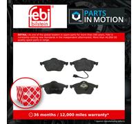 Brake Pads Set Front 16334 Febi 1J0615105AE 1J0615106AD 1J0698151K 1J0698151L