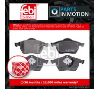 Brake Pads Set fits AUDI S3 8L1 1.8 Front 99 to 03 1J0698151L 3A0698151A Febi