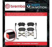 Brake Pads Set fits AUDI S4 B9 3.0 Rear 2016 on CWGD Brembo 4H0698451C Quality