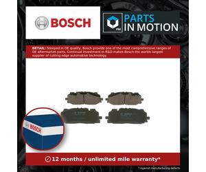 Brake Pads Set fits AUDI SQ5 FY Front 3.0 3.0D 2016 on Bosch 4K0698151 Quality