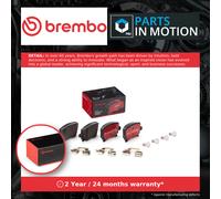 Brake Pads Set fits AUDI TT 8J3, 8J9 Rear 1.8 2.0 3.2 2.0D 06 to 14 Brembo New