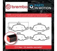Brake Pads Set fits AUDI TT FV 2.0D Front 2014 on CUNA Brembo 8S0698151 Quality