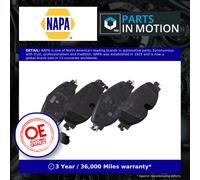 Brake Pads Set fits AUDI TT FV Front 1.8 2.0 2.0D 2014 on NAPA 2Q0698151K New