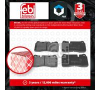 Brake Pads Set fits AUDI TT RS 8J3, 8J9 2.5 Front 09 to 14 8J0698151D 8J0698151E
