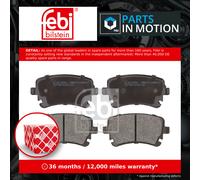 AutoStar Germany Rear Brake Pads 4E0698451 for Audi A4 A6 A8 VW Transporter T5
