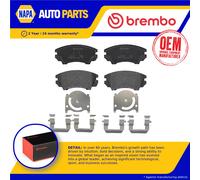 Brake Pads Set fits BENTLEY FLYING SPUR 4W Front 4.0 6.0 2013 on Brembo Quality