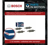 Bosch 0986494812 Disc Brake Brake Pad Set Rear Braking System Fits BMW Mini
