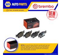 Brake Pads Set fits BMW 120D E87 2.0D Front 04 to 07 Brembo 34112288849 Quality