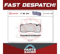 P06041 Front Brake Pad Set 4x Pads Prepared For Wear Indicator Braking By Brembo