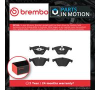 Brake Pads Set fits BMW 1M Coupe E82 3.0 Front 11 to 12 N54B30A Brembo Quality