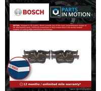 Brake Pads Set fits BMW 216D 1.5D Rear 2014 on B37C15A Bosch 34201543683 Quality