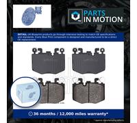 Brake Pads Set fits BMW 218 G42 2.0 Front 2022 on B48B20A Blue Print 34108844368
