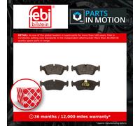 Brake Pads Set fits BMW 318 E36, E46 Front 1.8 1.9 2.0 90 to 07 34111160356 Febi