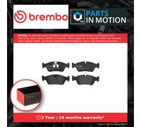 Brake Pads Set fits BMW 318 E46 2.0 Front 00 to 07 Brembo 34111160356 Quality