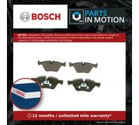 0986 494 117 Front Brake Pad Set 4x Pads Prepared For Wear Indicator By Bosch