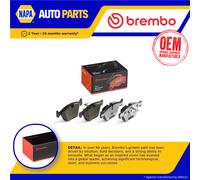 Brake Pads Set fits BMW 318D E90, E91 2.0D Front 05 to 11 Brembo 34112288875 New