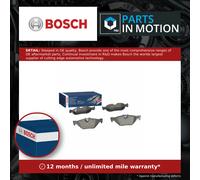 Brake Pads Set fits BMW 320 2.0 Rear 05 to 13 Bosch 34121288891 34121288892 New
