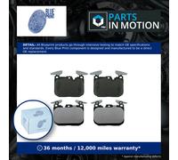 Brake Pads Set fits BMW 320D 2.0D Front 2011 on Blue Print 34106799805 Quality