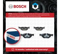 Bosch 0 986 494 272 Rear Brake Pad Set Fits BMW X1 xDrive 25 d 2004-2013
