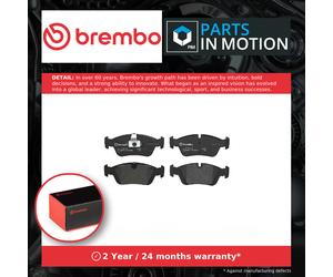 Brake Pads Set fits BMW 325 E36, E46 2.5 Front 90 to 06 Brembo 34111160356 New