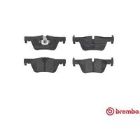 Brake Pads Set fits BMW 325D 2.0D Rear 13 to 18 Brembo 34206799809 34206873093