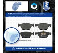ADL ADB114205 BRAKE PAD SET DISC BRAKE Front