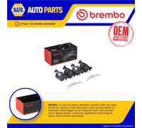 Brake Pads Set fits BMW 330 2.0 Rear 2015 on Brembo 34206799809 34206873093 New