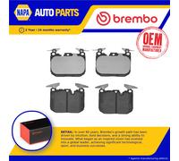 Brake Pads Set fits BMW 330D 3.0D Front 2012 on N57D30A Brembo 34106799805 New