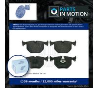 Brake Pads Set fits BMW 730D E38 3.0D Rear 98 to 01 Blue Print 34211163324 New