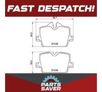 Brembo Brake Pads Rear With Caliper Screws Fits BMW 2 Series 3 Series i4 Toyota