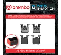 Brake Pads Set fits BMW 340 3.0 Rear 2015 on B58B30A Brembo 34212284766 Quality