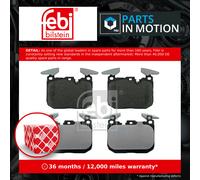 Brake Pads Set fits BMW 430D 3.0D Front 13 to 20 N57D30A 34106799805 34106859067