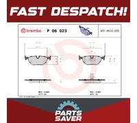 Brake Pads Set fits BMW 520D E39 2.0D Rear 00 to 03 Brembo 34211163395 Quality