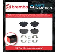 Brake Pads Set fits BMW 520F G31 2.0D Rear 2019 on Brembo 34216867175 Quality