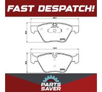 Brake pads P 06 057X BREMBO for BMW 5 5 Touring X1
